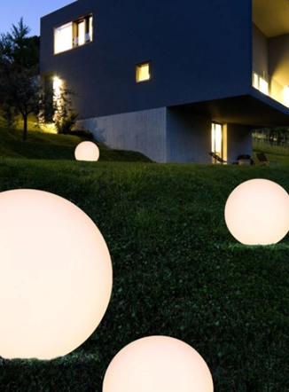 Oh! sfera da esterno e giardino a led